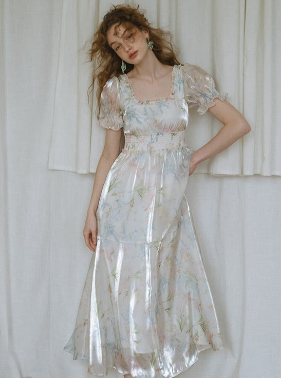 French Pearly Lustre Dress